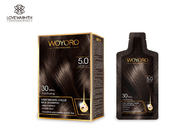 Shampo Warna Rambut Coklat Terang Cepat, Sachet Mild Formula Hair Dye Shampoo