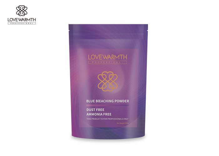 No Ammonia Blue Hair Color Bleach Powder, Perawatan Pribadi Krim Pemutih Rambut Untuk Wanita