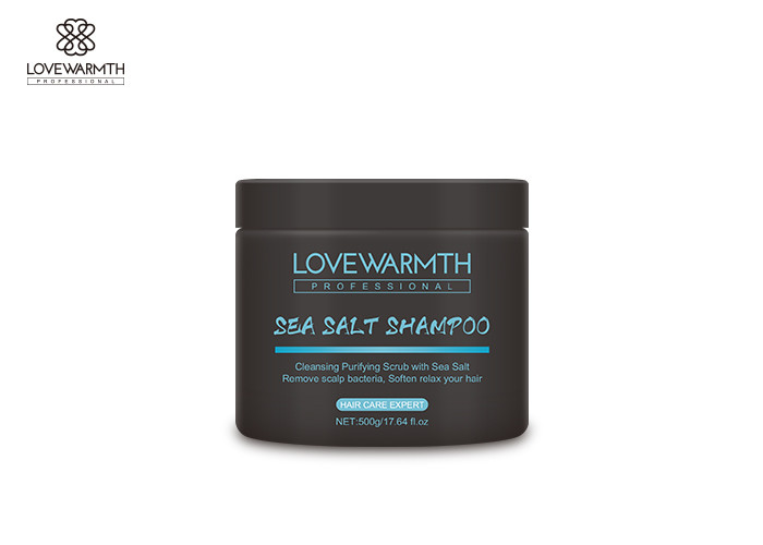 Sea Salt Scalp Clarifying Shampoo Untuk Rambut Santai, Nutrisi Shampo Rambut Pembersih Dalam