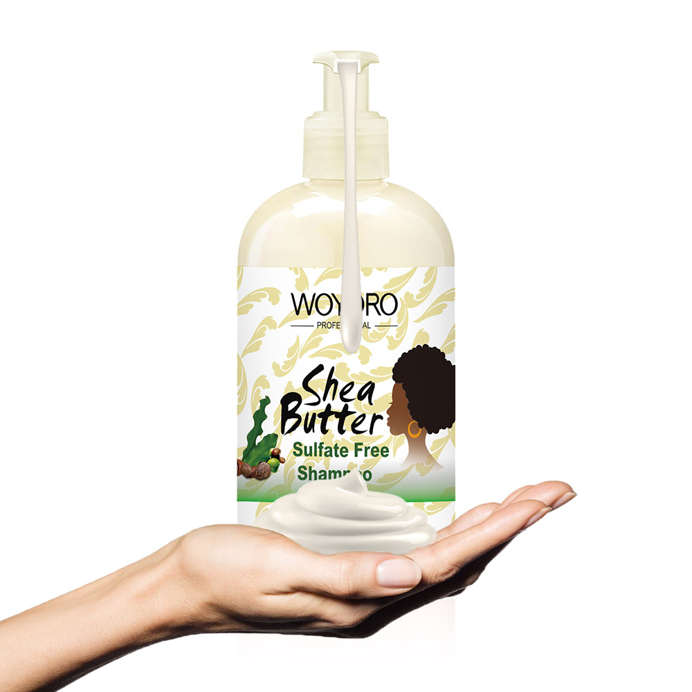 Shea Butter Sulfate Shampoo Gratis Untuk Kulit Kepala Kering Rambut Keriting
