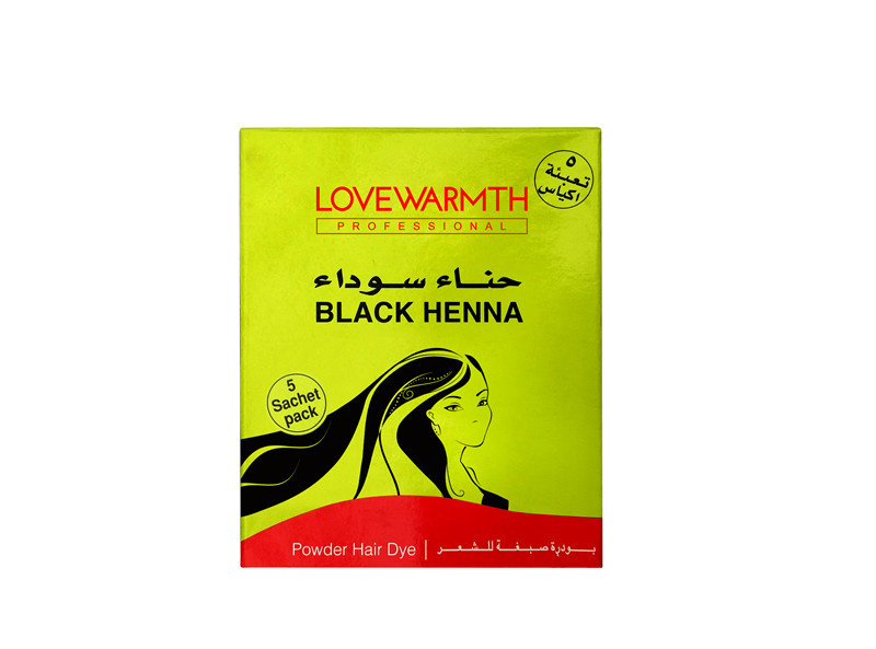 5 Menit Black Henna Oil Permanent Hair Color Cream