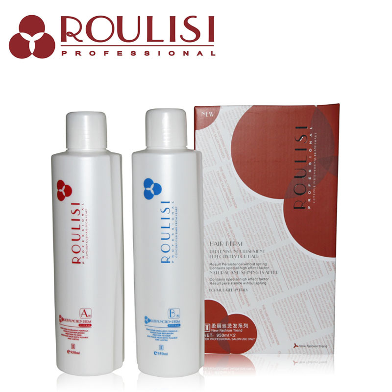ROULISI Keratin Hair Straightening Neutralizer Perm Hair Relaxer Cream Perawatan Rambut